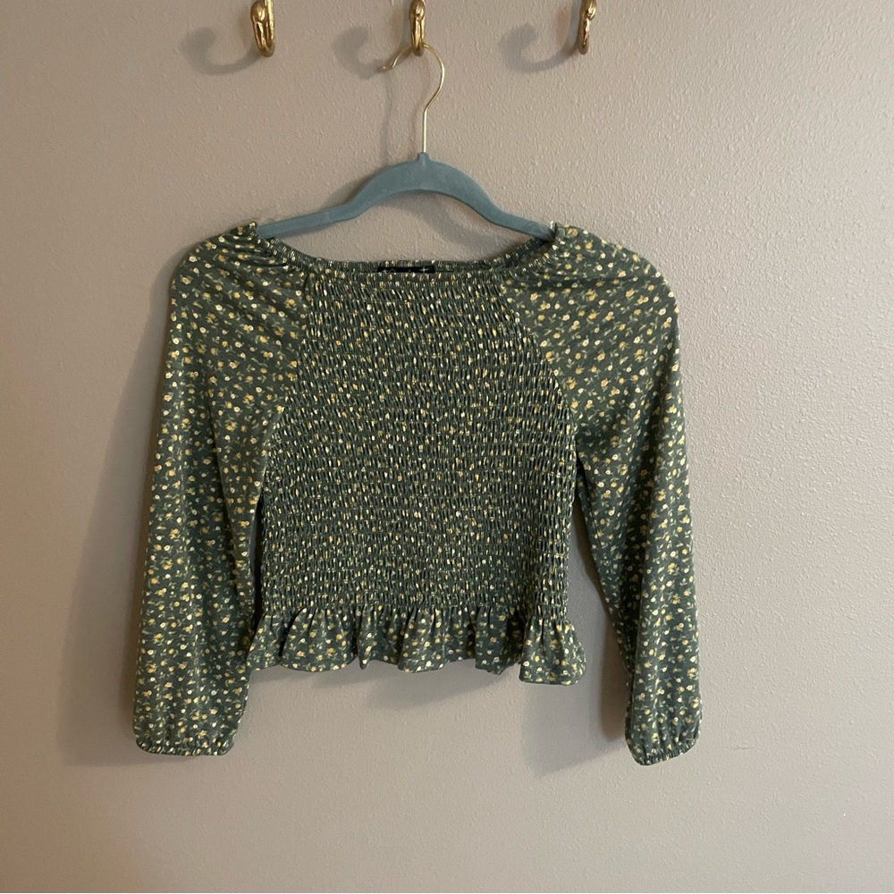 Xtraordinary Floral Smocked Top